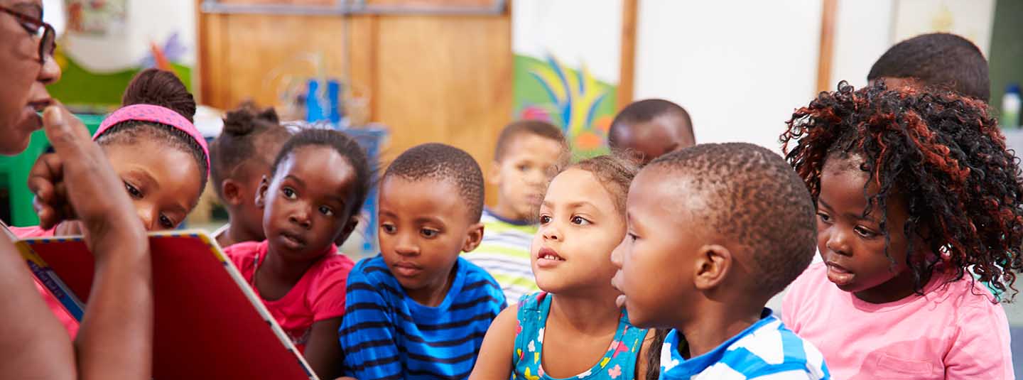 Children in classroom