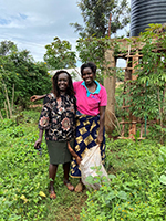 Stella Tai and Mrs. Ndegwa